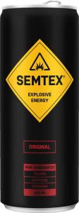 Semtex energetický nápoj original 250ml plech, počet kusů v balení: 24