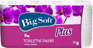 Toaletní papír plus 2-vrstvý 16ks Big Soft