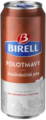 Birell Polotmavý 0,5l plech