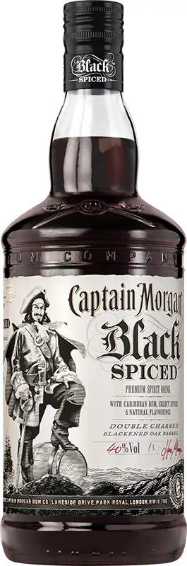 Captain Morgan Black Spiced 40% 1l