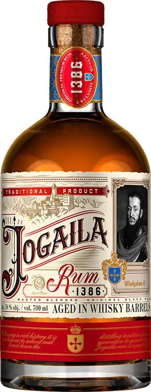 Jogaila Black Rum 38% 0,7l