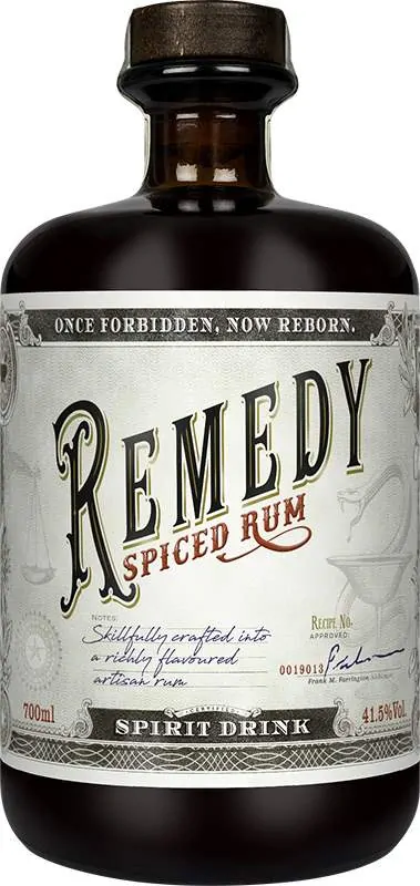 Remedy Spiced Rum 41,5% 0,7l