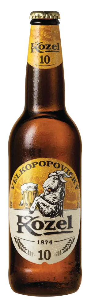 Velkopopovický Kozel 10, 0,5 l láhev