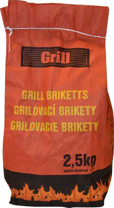 Grilovací brikety 2,5kg