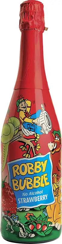 Robby Bubble jahoda 750ml