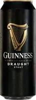 Guinness Stout Draught Svrchně kvašené tmavé pivo 0,44l plech