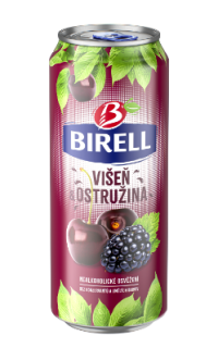 Birell Višeň & Ostružina 0,5l plech