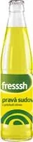 Fresssh Limonáda Pravá sudová citron 330ml sklo