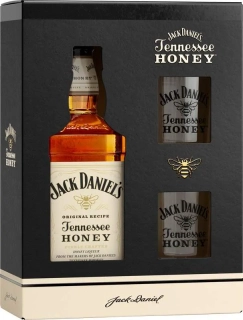 Jack Daniel's Tennessee Honey 35% 0,7l + 2 x sklo