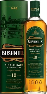 Bushmills Malt Single Malt Irish Whiskey 10YO 40% 0,7l plech