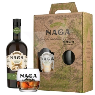 Naga Rum Java Reserve 40% 0,7l + sklo