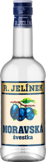 R.Jelínek Moravská Švestka Bílá 38% 0,5l