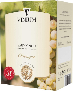 Vinium Velké Pavlovice Sauvignon BiB 3l