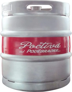 Poděbradka Poctivá Limonáda bezinka 30l KEG