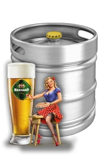 Bernard Světlý ležák pivo 12 KEG 20l