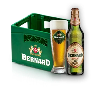 Bernard Světlý ležák Dvanáctka 0,5l láhev