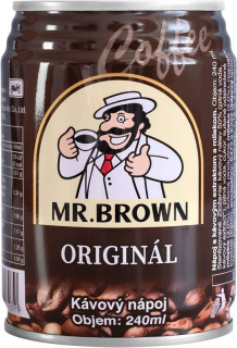 Mr. Brown Ledová káva Classic 240ml plech