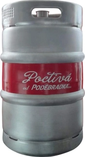 Poděbradka Poctivá Limonáda bezinka 50l KEG