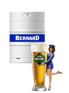 Bernard Světlý ležák pivo 11 KEG 50l