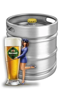 Bernard Světlý ležák pivo 11 KEG 30l