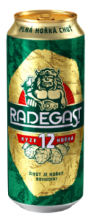 Radegast Ryze Hořká 12, 0,5l plech